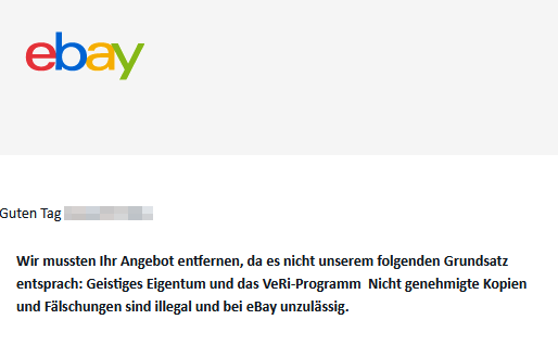 eBay VeRi-Programm